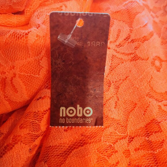 No Boundaries lace maxi skirt in coral blush pink (size XL) - Picture 4 of 8